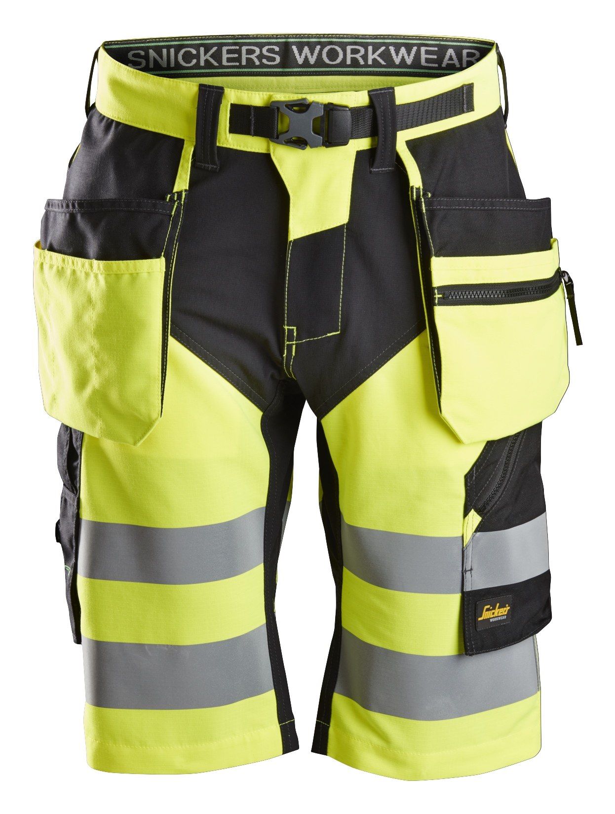 Snickers 3033 Hi-Vis Holster Pocket Shorts Class 1 